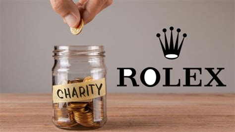 rolex is non profit organization|Rolex charity donations.